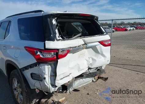 2021 Chevrolet Traverse Awd Lt Leather из США, поврежденный, VIN 1GNEVHKW6MJ231080